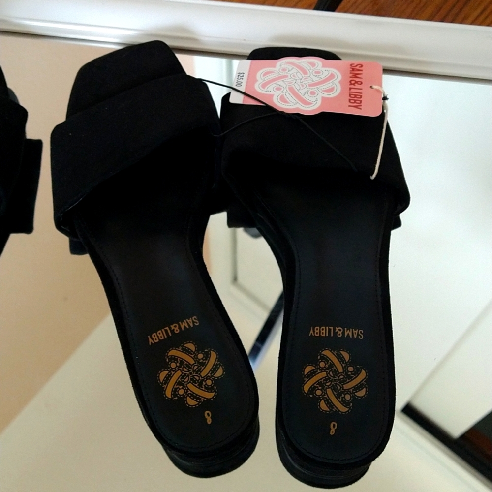 Karissa slide black shoes